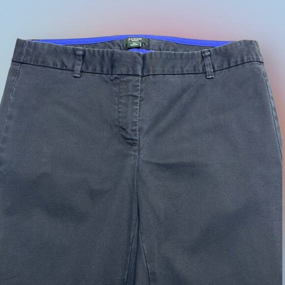 J. Crew Pants - J. CREW Women’s 00 Black CITY FIT Chino Ankle Pant